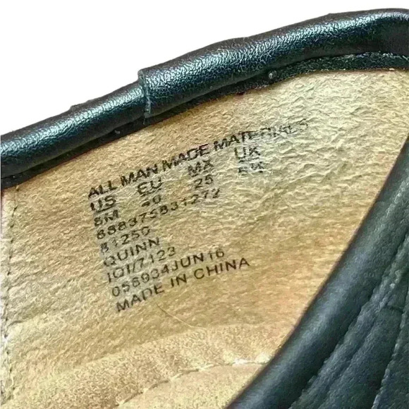 Covington Women's Quinn Black Ballet Flat Quilted Shoes Size 8 - Picture 4 of 5